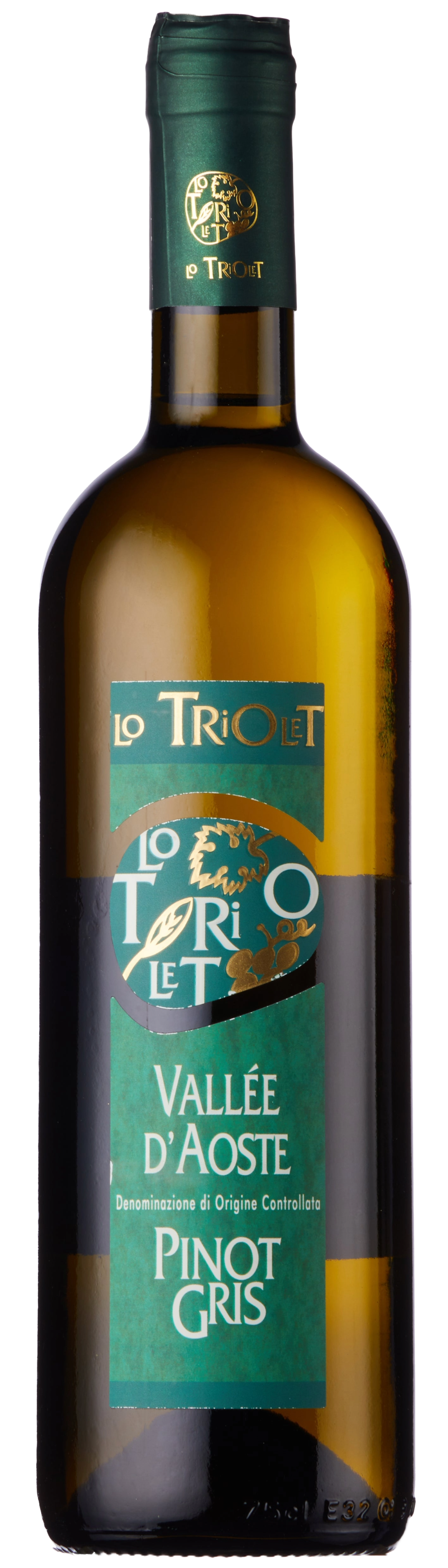 Lo Triolet Vallee dAoste Pinot Gris Barriques 2019